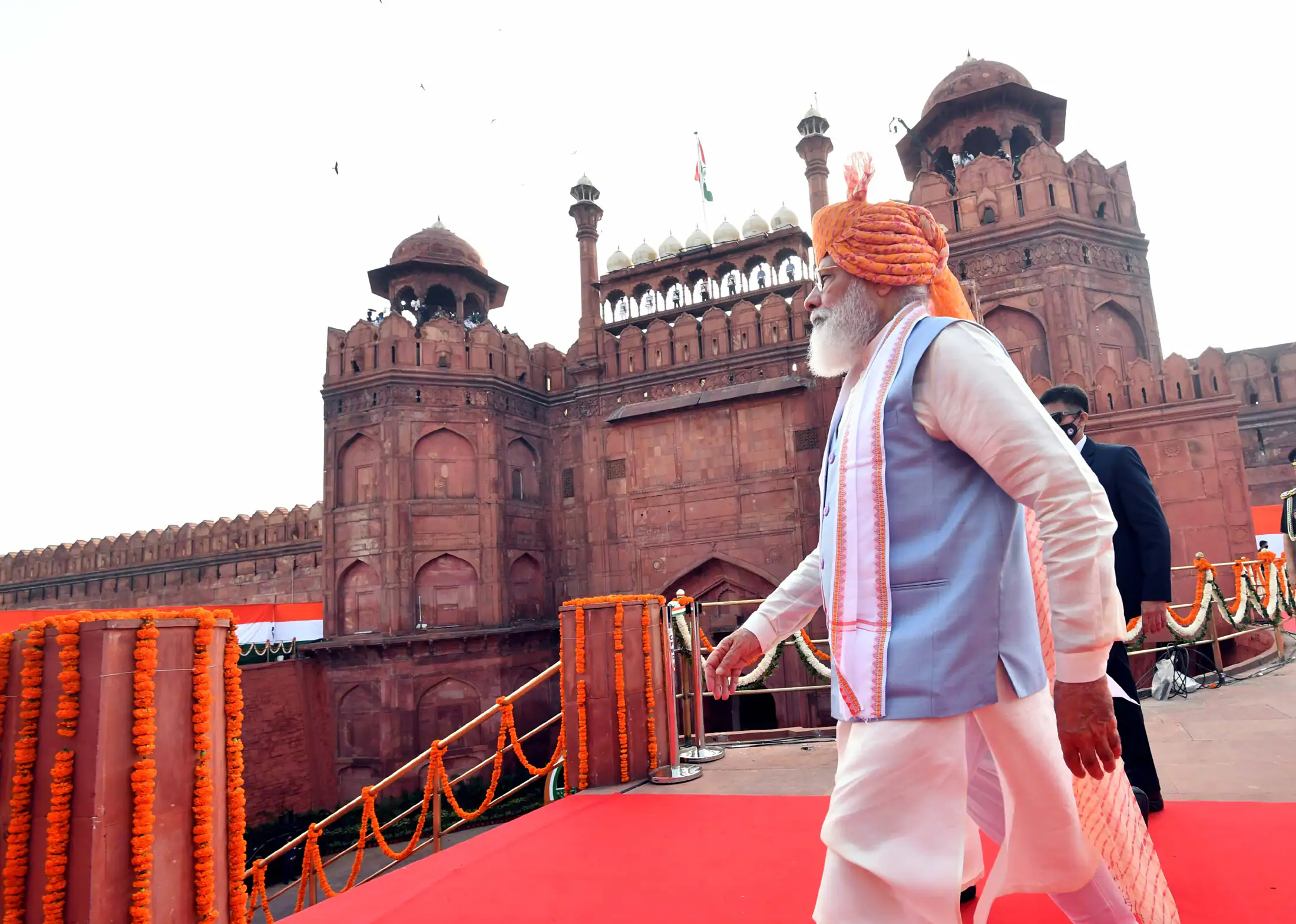 15 August,Independence Day,Turban,Narendra modi