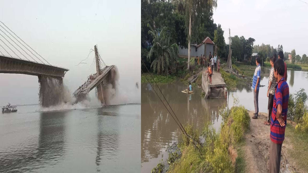 Bridge collapse,South Dinajpur,North Bengal