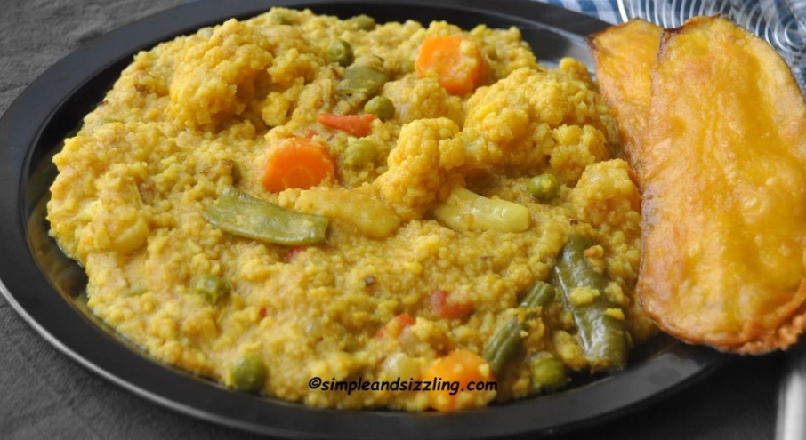 Rainy day,Khichdi recipe,Bengali recipe