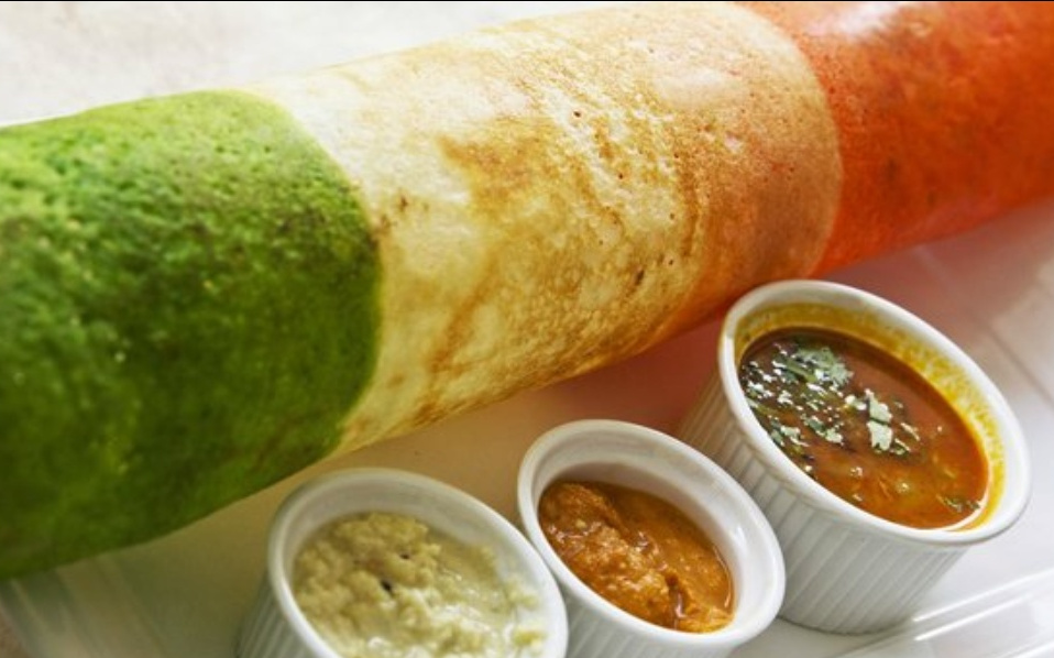 Independence Day,Independence Day special Recipe,Homemade,Dosa,Tricolor Dosa