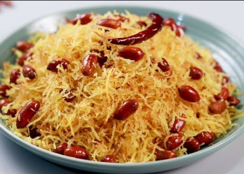 Food,Homemade,Recipe,Potato Chips,Jhuri alubhaja