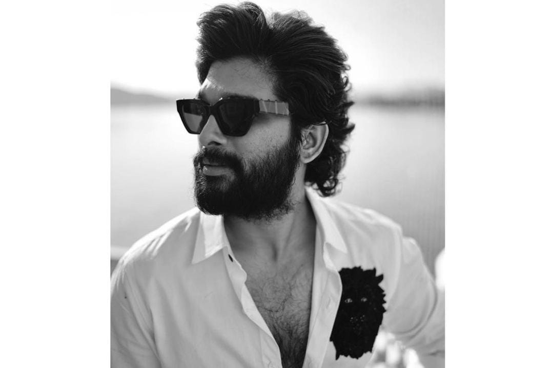 Actor,Actor life,Allu Arjun,Photoshoot,Monochrome image,South actor,Photo gallery