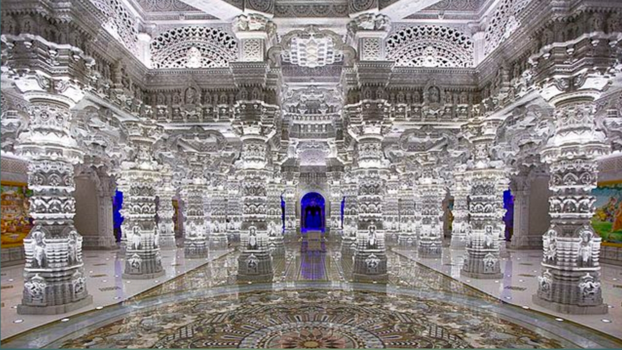 Akshardham Temple,New Jersey,USA,Swaminarayan