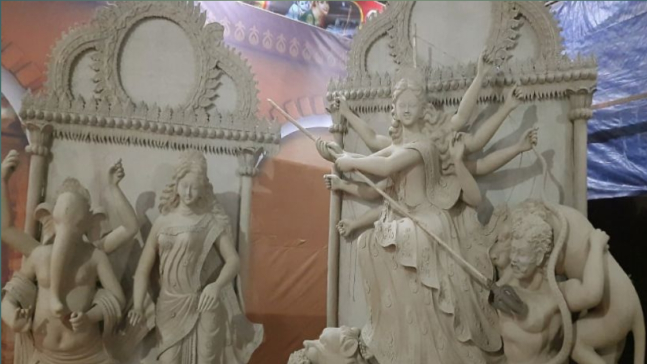 Idol,Durga Puja,Festival,Howrah