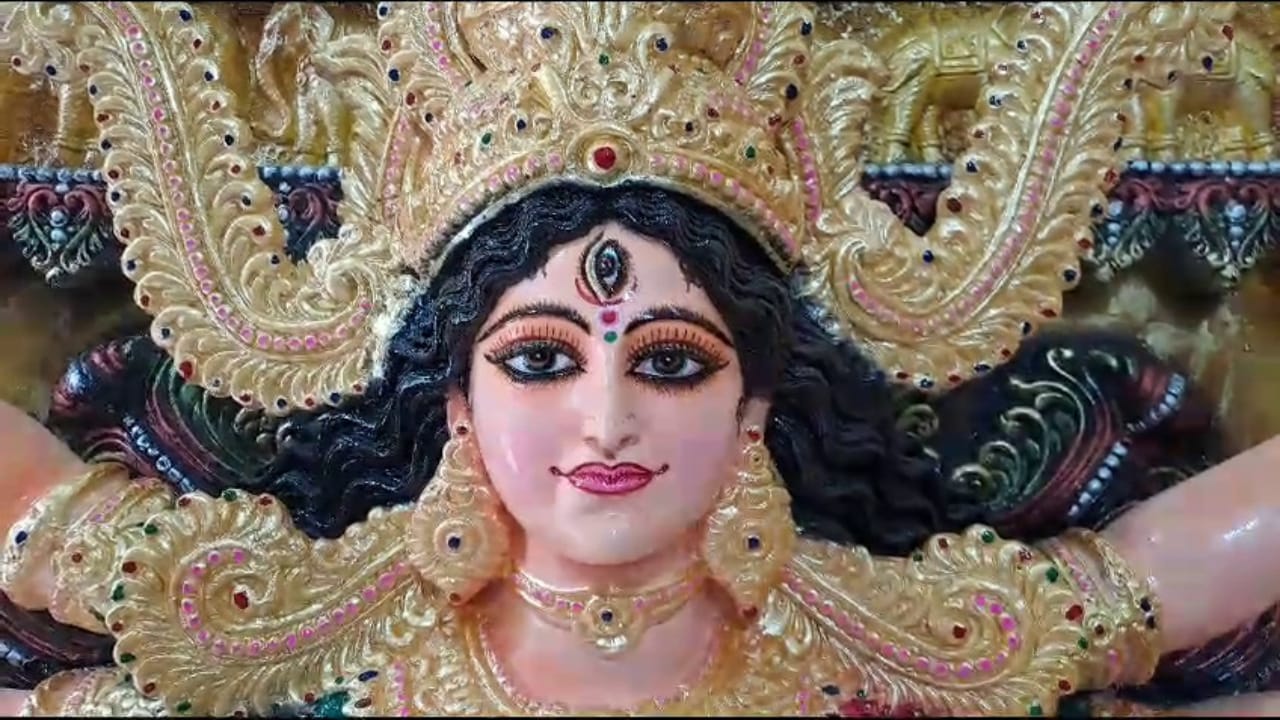 Durga Puja 2023,Durga Pratima,chakdaha,Anup Goswami,Paris