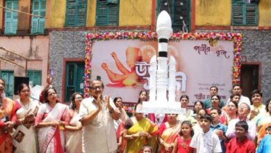 Durga Puja 2023,Durga Puja Theme,Amherst Street Pallir Yubak Brinda