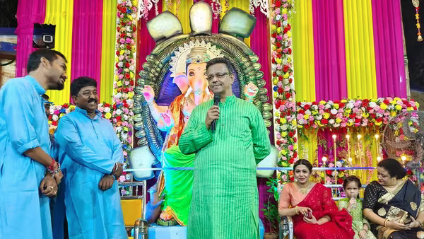 Ganesh Puja,BJP,TMC,West Bengal