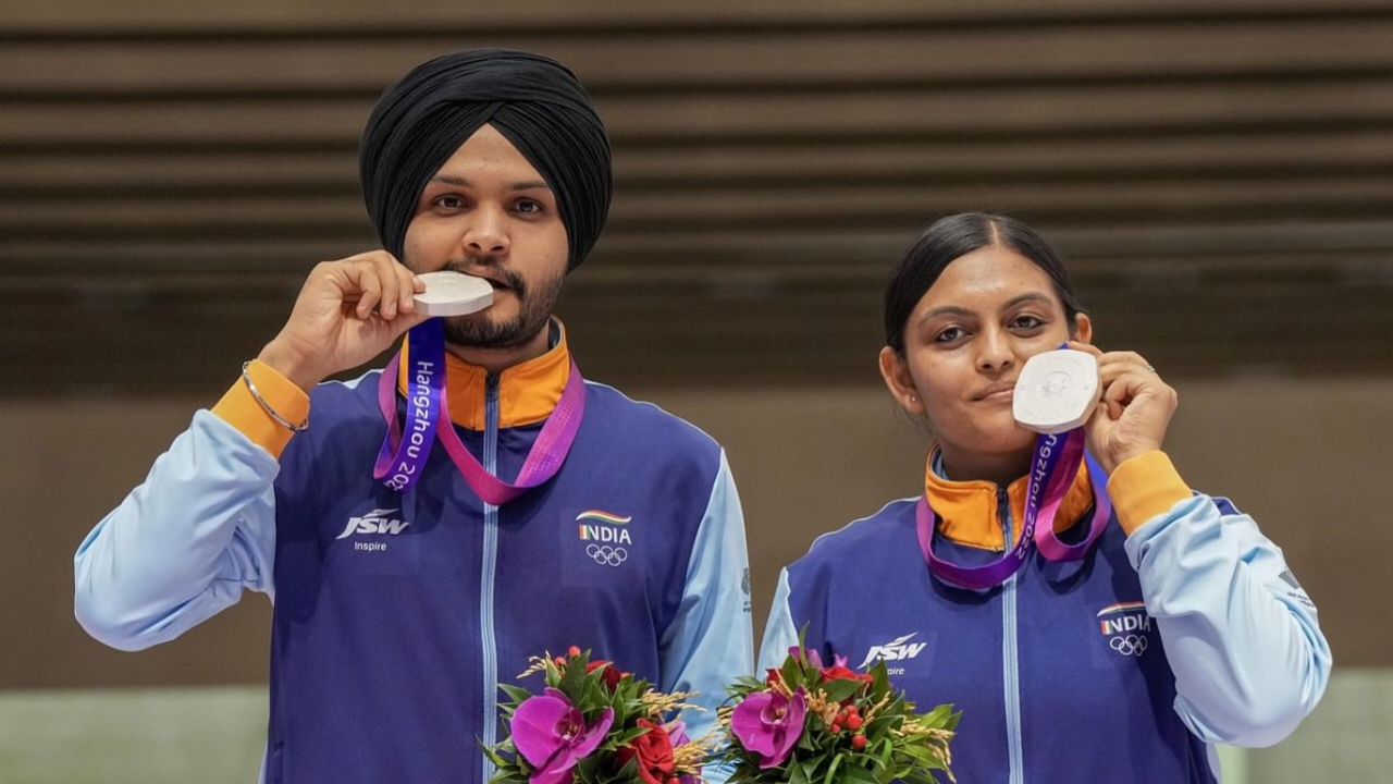 Asian Games,Medals Tally,Shooting,Indian Hockey Team,IND vs BAN,Harmanpreet Singh,Mandeep Singh.