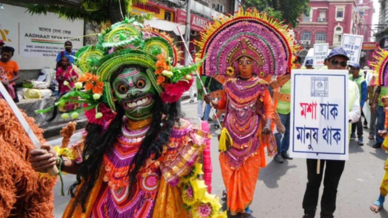 Dengue,Festival,Durga Puja,Durga at the door,South Dumdum