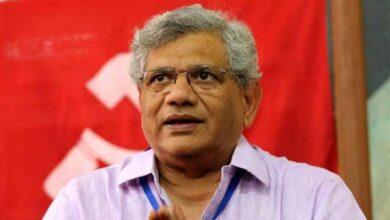 India,Sitaram Yechury,Prakash Karat,CPM,Pramod Dasgupta Bhavan Theatre.