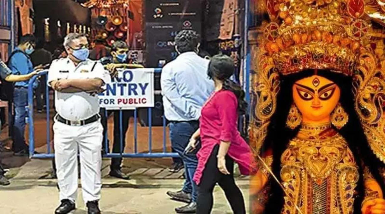 WB,Durga Puja,Festival,Religion,Kolkata Police