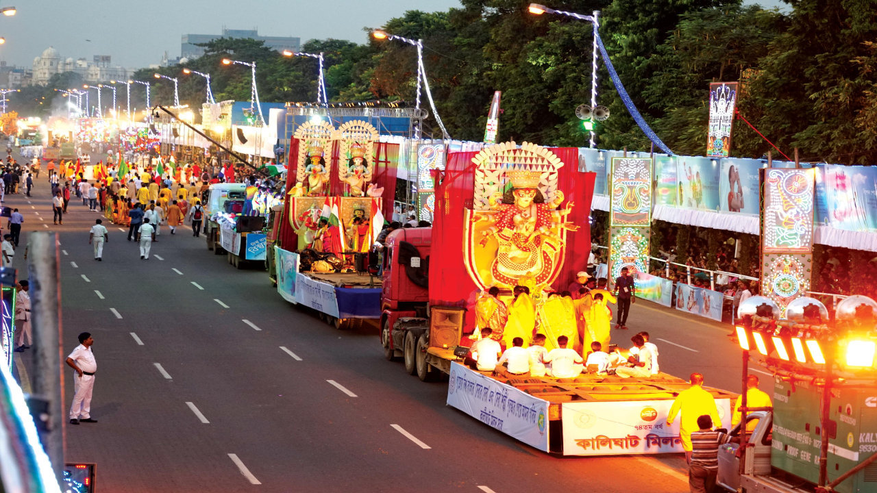 কলকাতা,কার্নিভাল,দুর্গাপুজো ২০২৩,রেড রোড