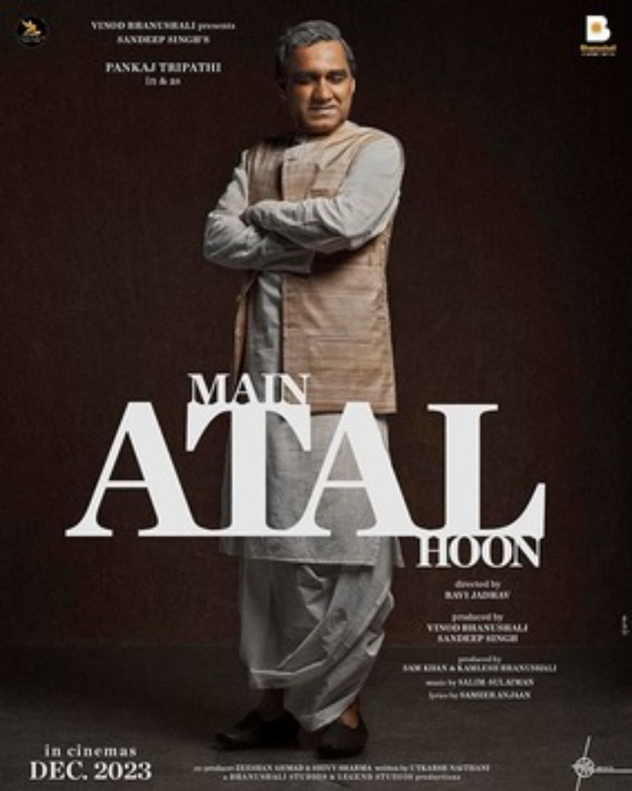 Bollywood,Main atal hu,Pankaj Tripathi,Movie,biopic,shoot,Acting,Actor